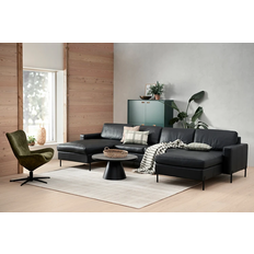 Symfoni sofa med chaiselonger og el-recliner