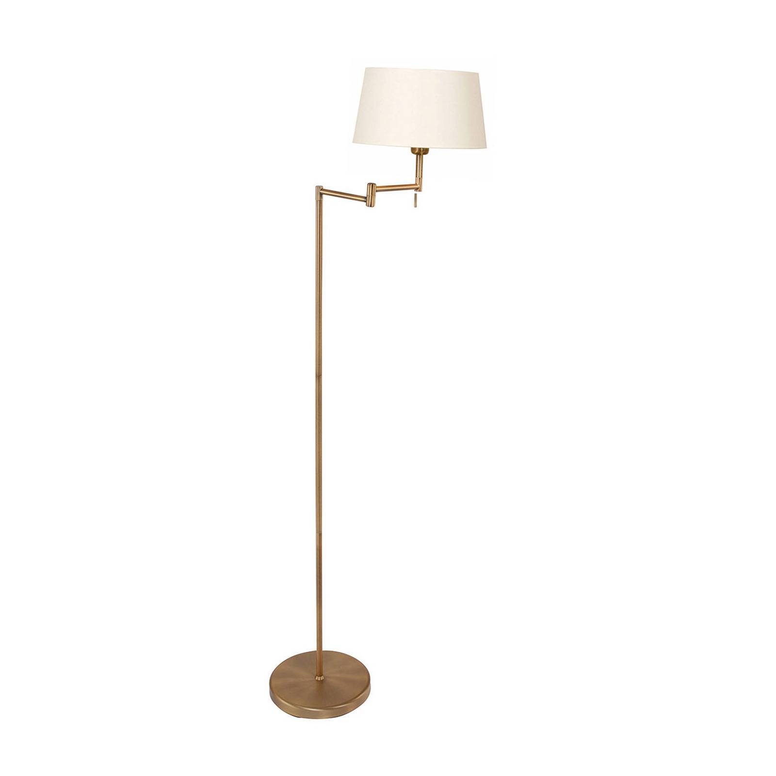 Steinhauer Golvlampa Bella, Brun / mässing, Vardagsrum / matsal, Metall, Golvlampa