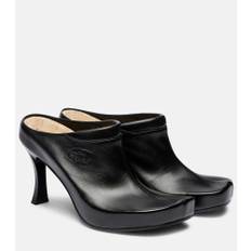 Balenciaga x Scholl 80 leather mules - black - EU 39