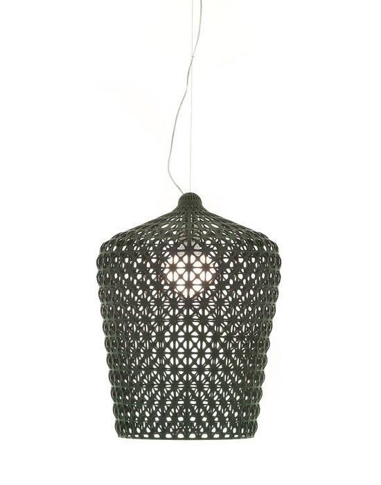 Kabuki taklampa Svart Solid