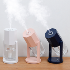New Releases 2023 Usb Portable Ultrasonic Humidifier Atomizer With Led Lights Fog Car Diffuser Essential Oil Humidifier For Kids
