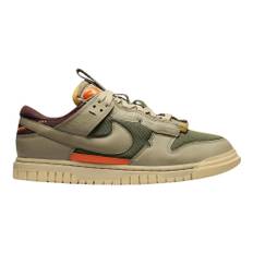 Nike, Sko, Herre, Grøn, 45 EU, Læder, Air Dunk Jumbo Medium Olive