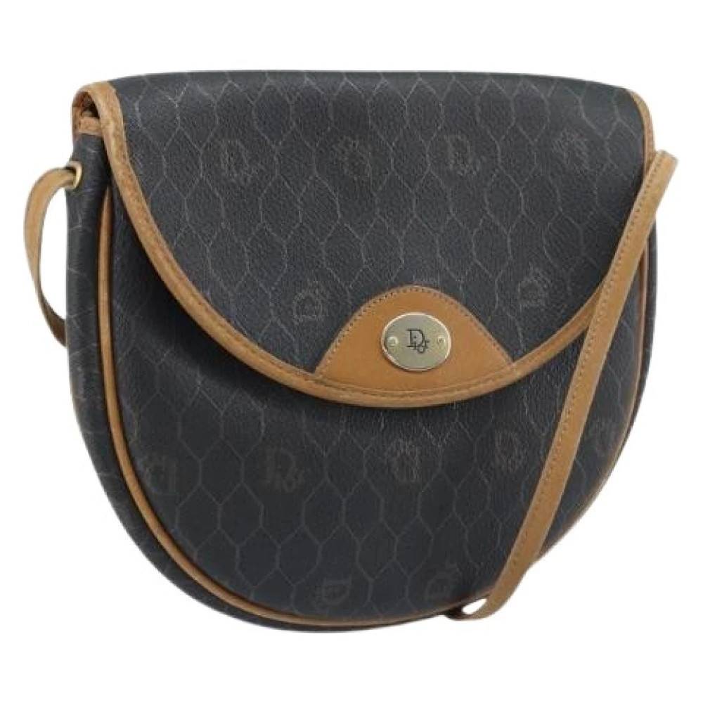 Dior Vintage Pre-owned Vintage Skuldertaske - Vintage - Dame - Sort - ONE SIZE - Uld