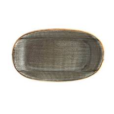 Bonna Oval Space tallrik 19x11cm, 12 ant/krt, Patina