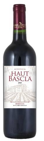 Château Haut-Bascla AOC Bordeaux rødvin 2021 75 cl
