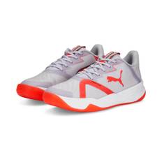 Puma Accelerate Turbo Nitro II W+ Indoor-Sportschuhe Unisex hellgrau helllila rot