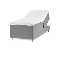 Viking Björkö DuoFlex Ställbar Säng 90x200 Grå - Light Grey (90x200)