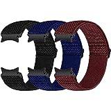 Runostrich Elastiskt armband kompatibelt med Samsung Galaxy Watch 7/6/5/4/FE 40 mm 44 mm/Galaxy Watch 5 Pro/Galaxy Watch 6/4 Classic 43 mm 47 mm 42 mm 46 mm nylon sport klockarmband kvinnor och män