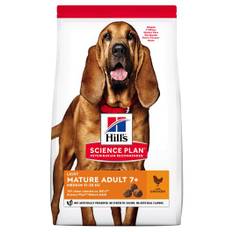 Hill's Science Plan Mature Adult 7+ Light Medium Breed med Kylling. 14 kg.