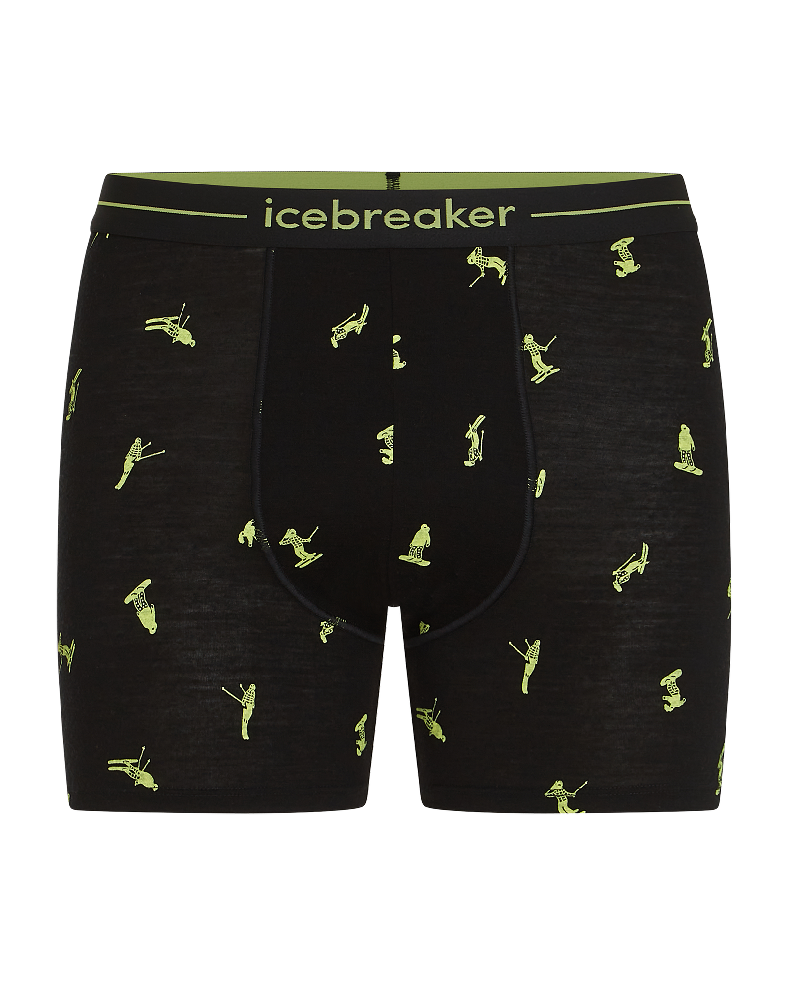 Mer 150 Anatomica Boxers Ski Day M Black/Peridot/Aop (XL) - Svart (XL)