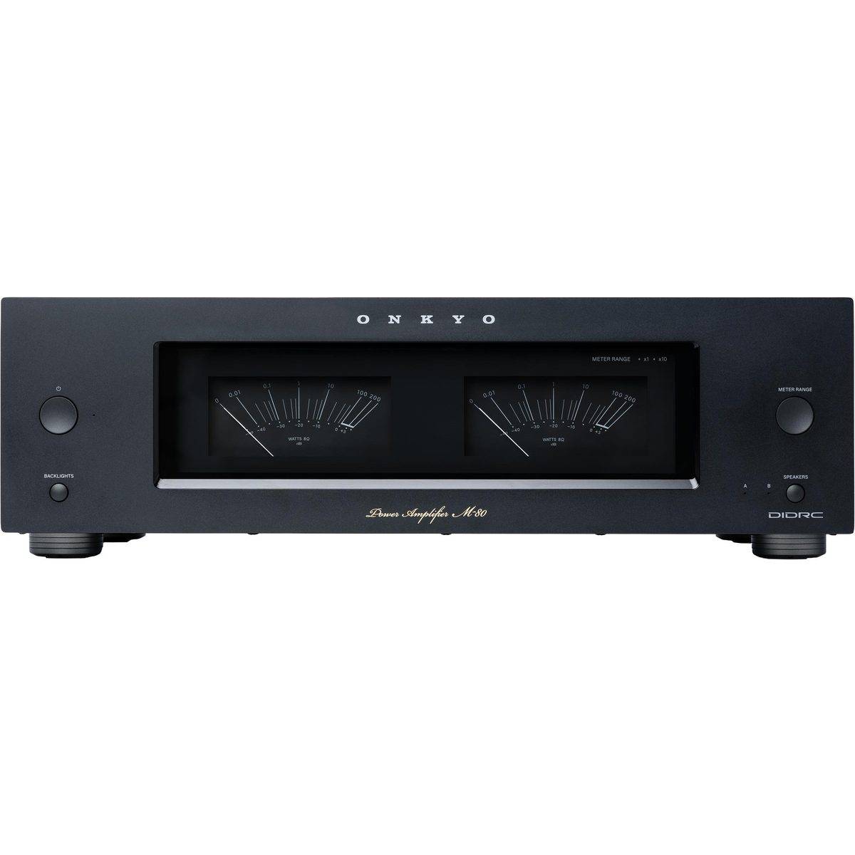 Onkyo ICON M-80 svart - High-fidelity effektförstärkare, A + B
