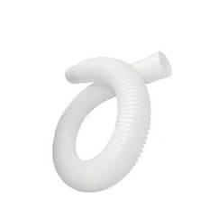Uppblåsbar spa-vattenslang för pool, ersättning för INTEX mjuk slang för 300/330/530/1000 gallon poolpump, strandtillbehör, strandmadrass - Vitt (En-Storlek)