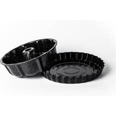 Bakeware SET - Springform Mold - Ø 23/25 cm - Non-stick Coating - Black - Royalty Line