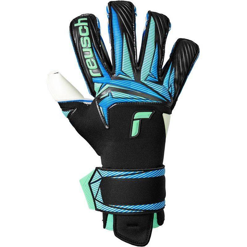 Reusch Målvaktshandske Attrakt RE:GRIP Evolution - Svart/Havsljus - ['Blå', 'Svart'] (9½)