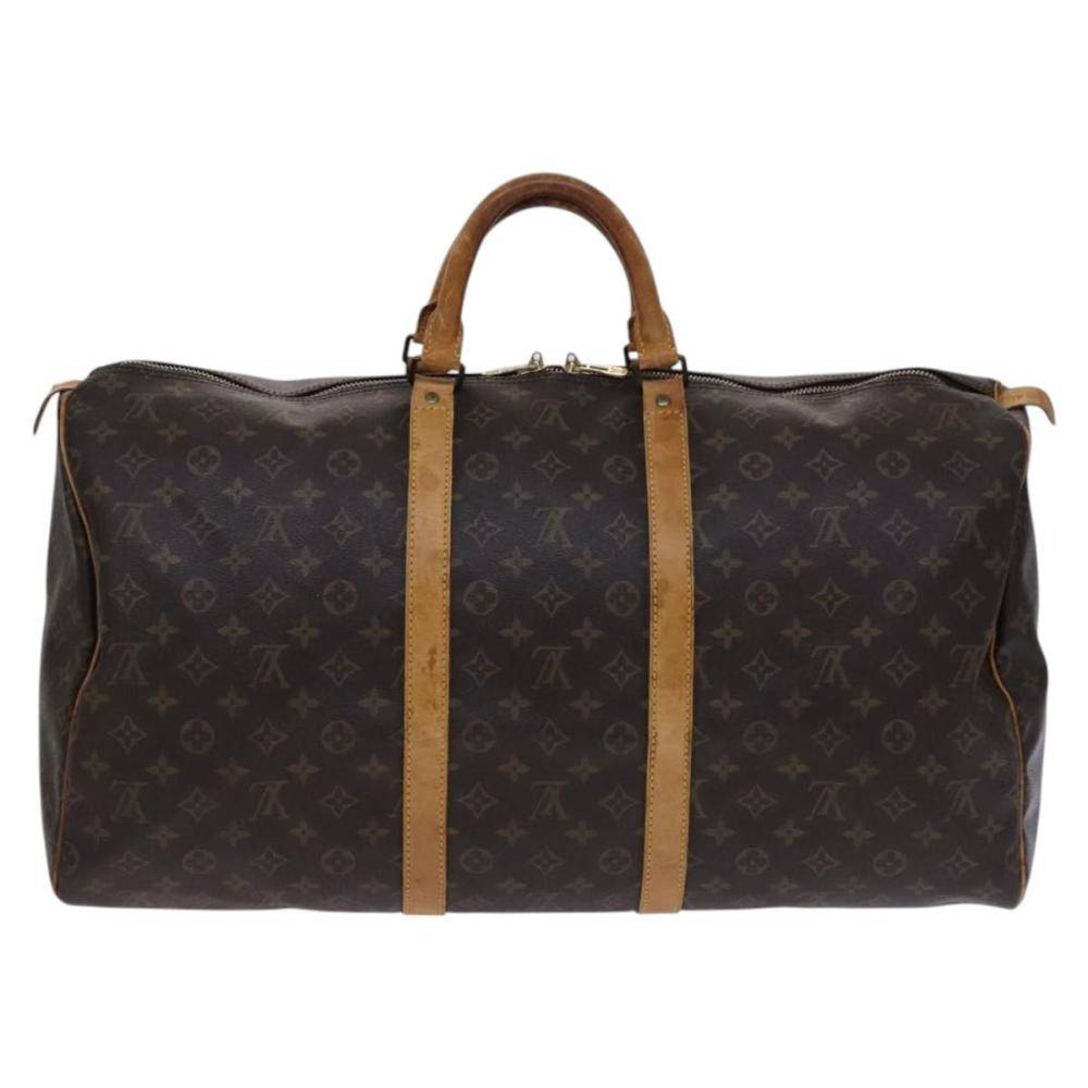 Louis Vuitton Vintage Keepall Stl. - Handväskor Från Magasin - Brown (W 55cm x H 27cm x D 25cm)