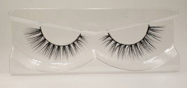 3D Mink False Eyelashes 100% Mink Fur Long Thick Hand-made Reusable Eyelashes Natural 1 Pair Pack MTL062