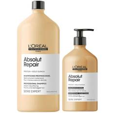 L'Oréal Professionnel Serie Expert Absolut Repair shampo 1500ml och balsam 750ml