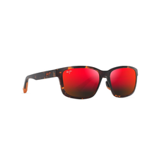 Maui Jim Lehiwa AF Matte Dark Havana Hawaii Lava Polariserande Solglasögon