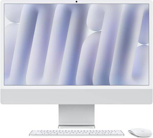Apple iMac 2024 M4 10 Core | 24" | 24 GB | 512 GB SSD | Standardglas | silver | Apple tillbehör | UK