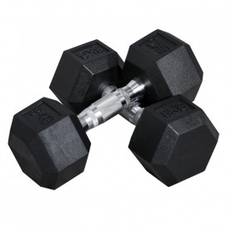 Hantlar Set - 2 x 8 kg Svart