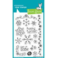 Lawn Fawn Clear Stamps 4X6 - Frosties LF328