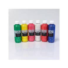 Hobbyfärg pärlemor 6x250ml