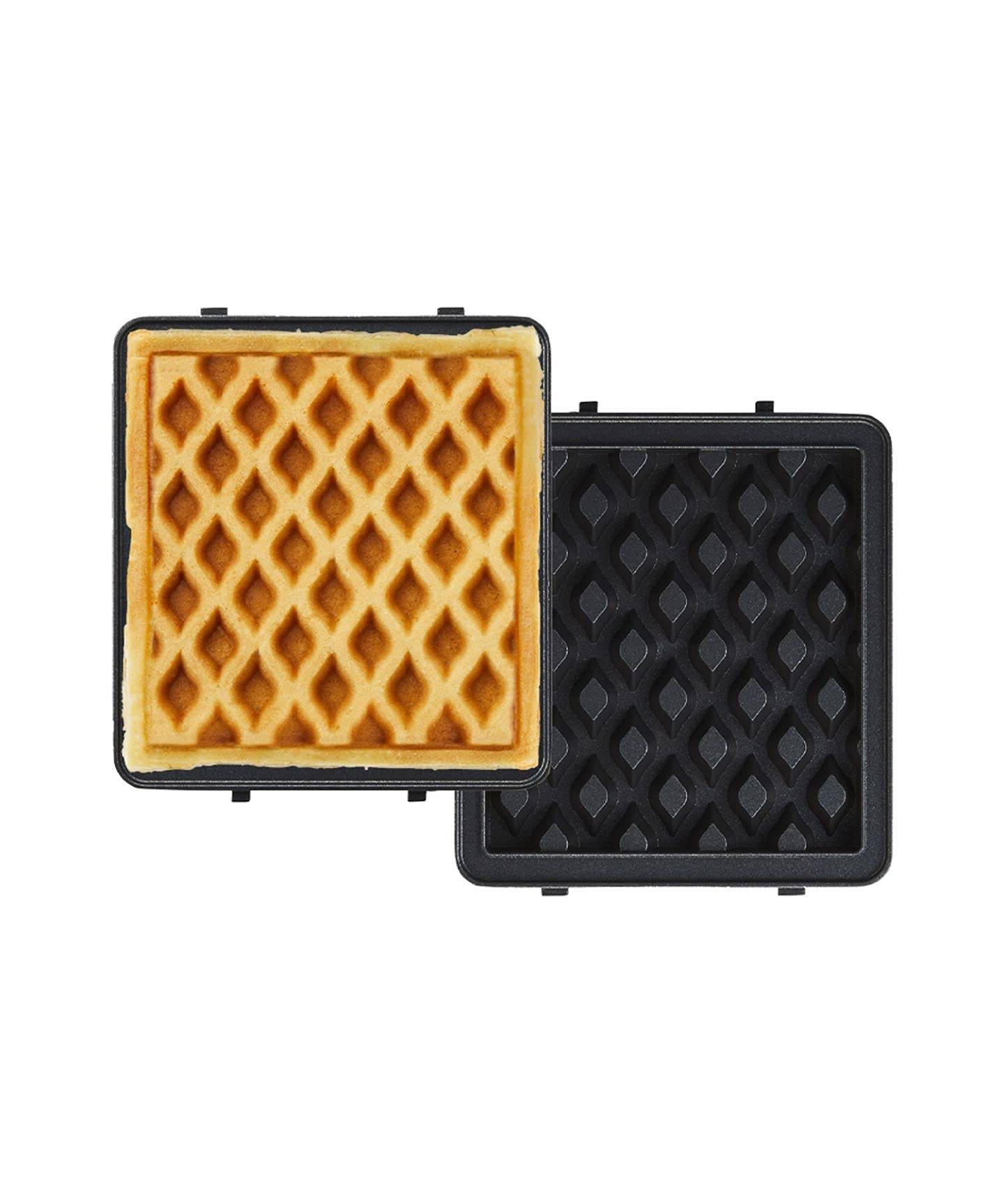 BRUNO Grill Sandwich Maker, Single Waffle Plate, BOE083