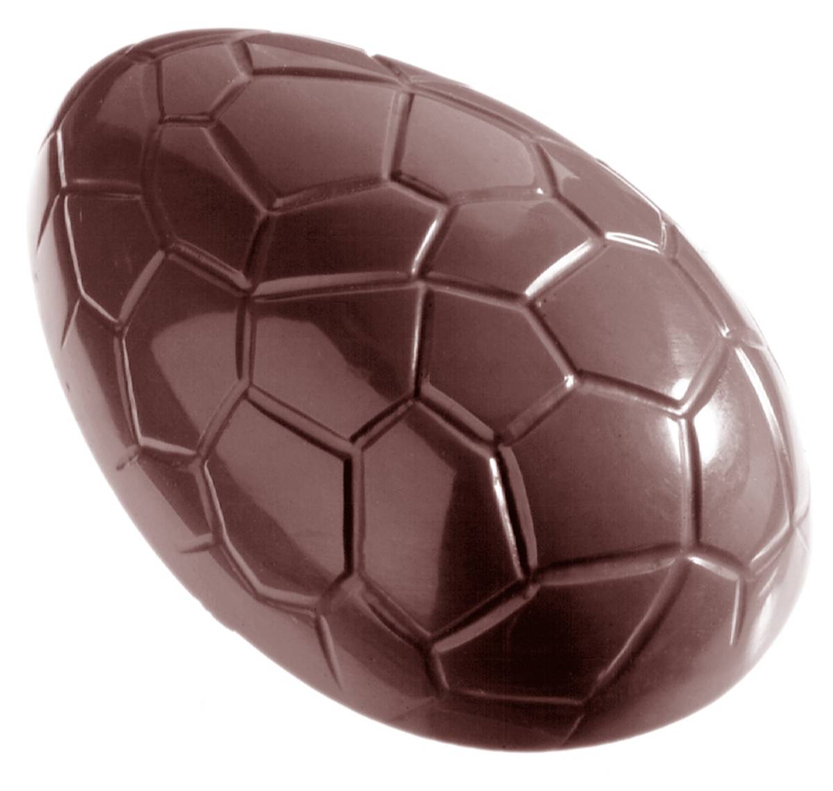 Påskeæg 8,8cm - Krokodille Chokoladeform, Chocolate World