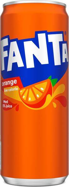 Läsk Fanta Funky Orange Apelsin, kolsyrad, 20 st (33cl)