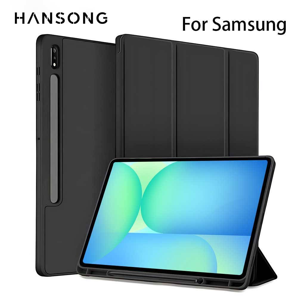 Tablettfodral för Samsung Galaxy Tab A9+/A11+ Fodral A11/A9 8,7 tum S9FE S10FE S8/S7 11 tum S7+/S8+/S9+/S10+ 12,4 tum S6 Lite 10,4 tum Skydd himmelsbl