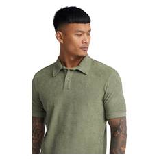 Les Deux Stayhard X Les Deux - Towel Po Lichen, Male, Kläder, Tops, Grön, XL (XL)