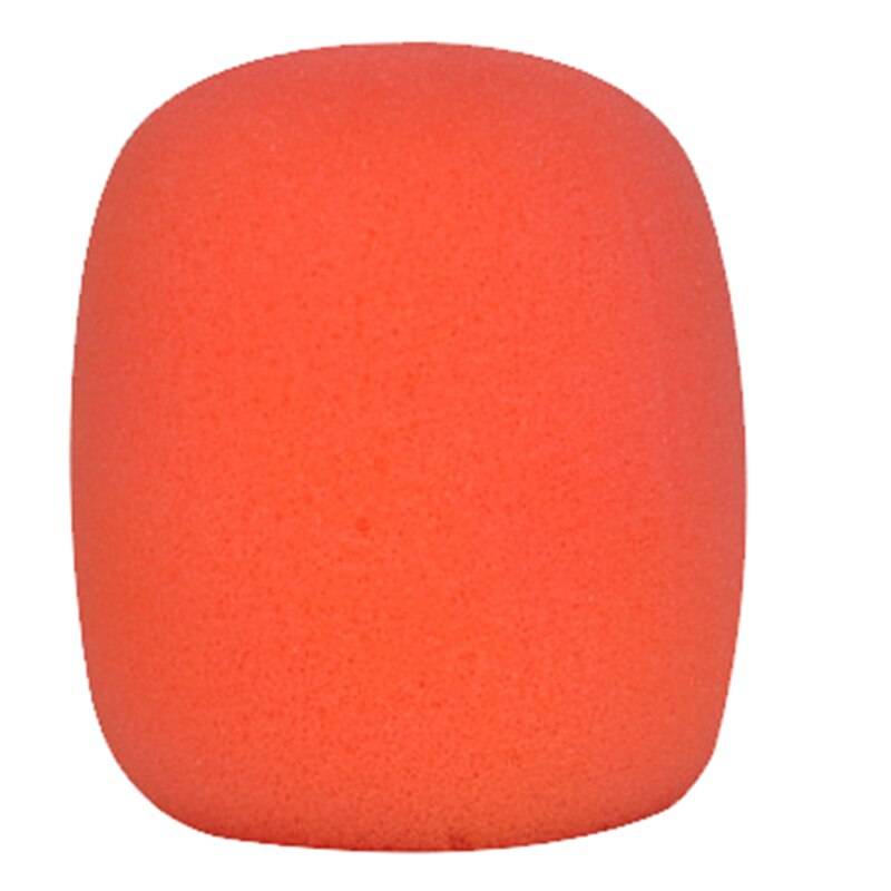 1pc mix färger svamp mikrofon set utbyte foam dj scen vindruta vindskydd lock tjockt - Rosa