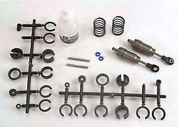Traxxas TRX-2658 Big Bore shocks (short) (hard-anodized &