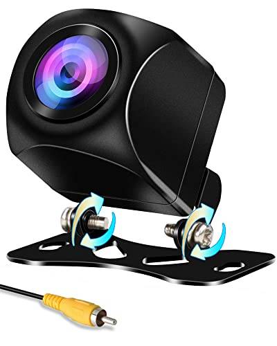 AHD 1080P backkamera NTSC & PAL bil backkamera one Key-Switch-8-videosignaler universal IP68 vattentät mörkerseende HD bil backkamera för bil, SUV, husbil, lastbil [bildhastighet 25 fps]