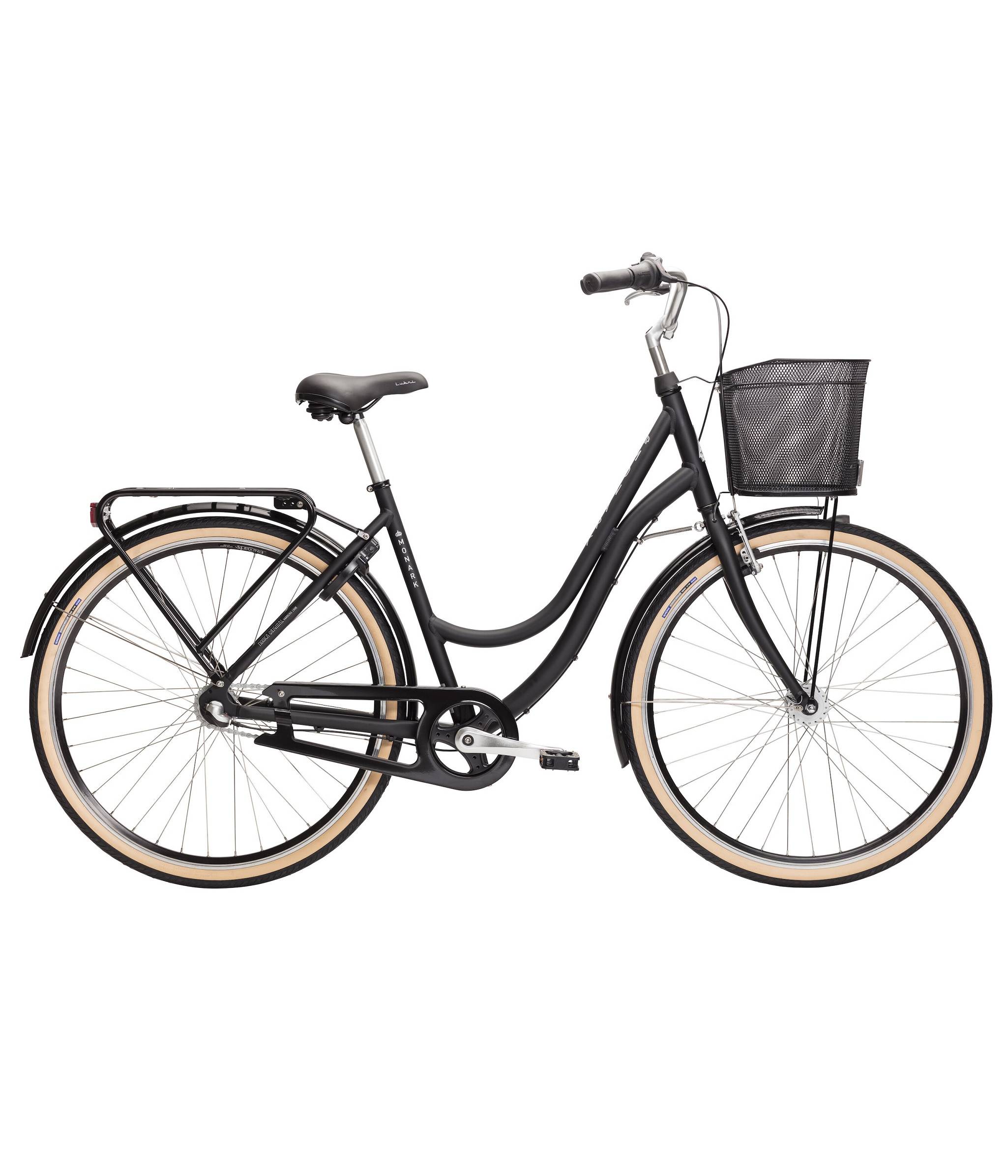 Damcykel Monark Monica 3s, 28″ – Svart eller Brun