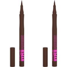 2st Maybelline New York Hyper Precise All Day Liquid Eyeliner Forrest Brown - 1 ml