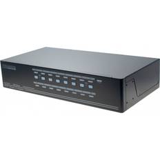 16 porte KVM-switch, VGA, USB med OSD