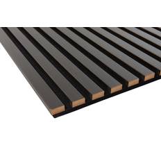 UNIKA akustikpanel, 25 mm, 244x60 cm, Sort eg
