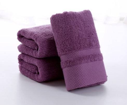 Adult thickening wash towel - Diamond purple