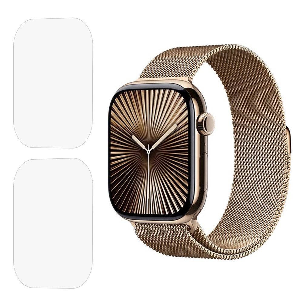Apple Watch 11 / 10 (42mm) Skärmskyddsfilm - 2 St. - Genomskinlig