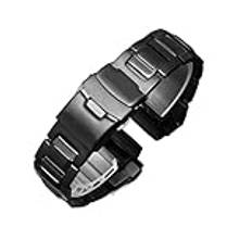 AXTGBHL Passar for Casio Fit For G-Shock Series Klockband 5121GW-3000/3500/2000 G-1000 Rostfritt stål metallrem herr Armband Armband tillbehör