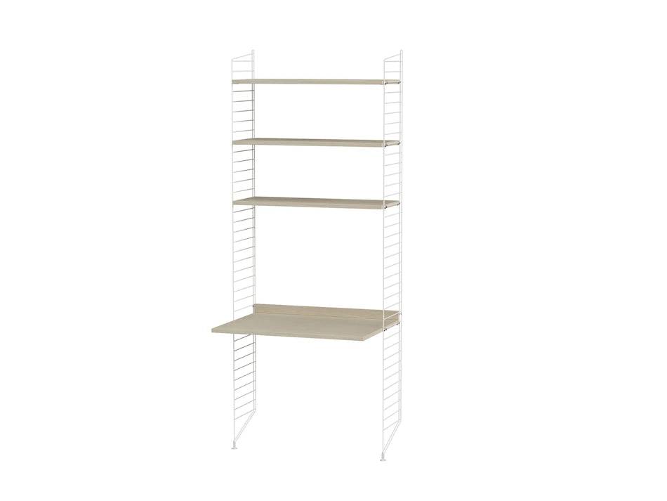 Kontor, bundle A fra String Hvid - ask - Jacobsen Plus