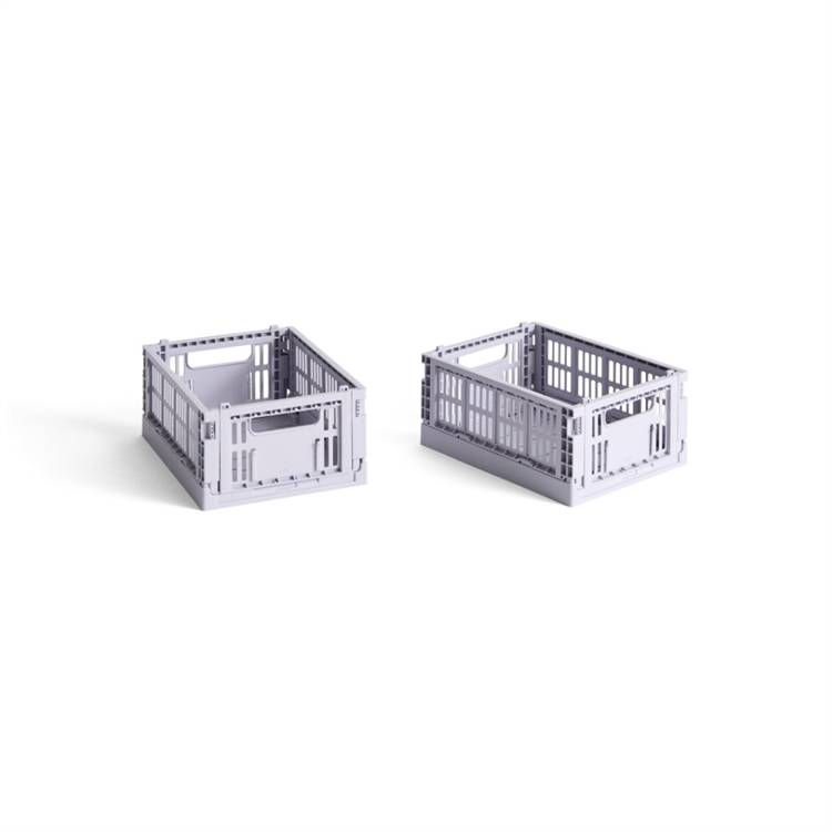 HAY Color Crate Mini (2 st.) Lavender