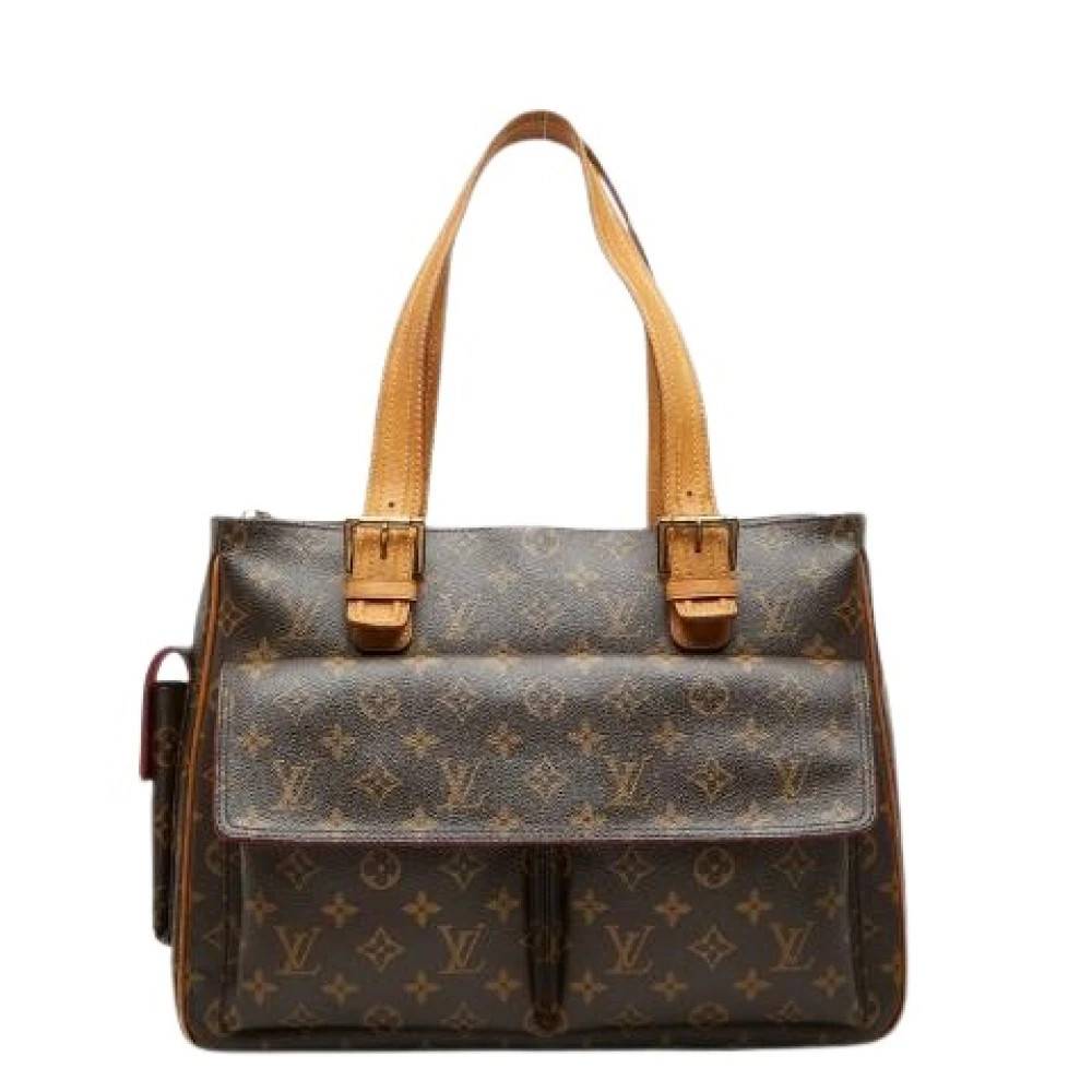 Louis Vuitton Vintage Pre-owned Monogram Multipl Cite Tote Bag - Vintage - Dame - Brun - ONE SIZE - Uld