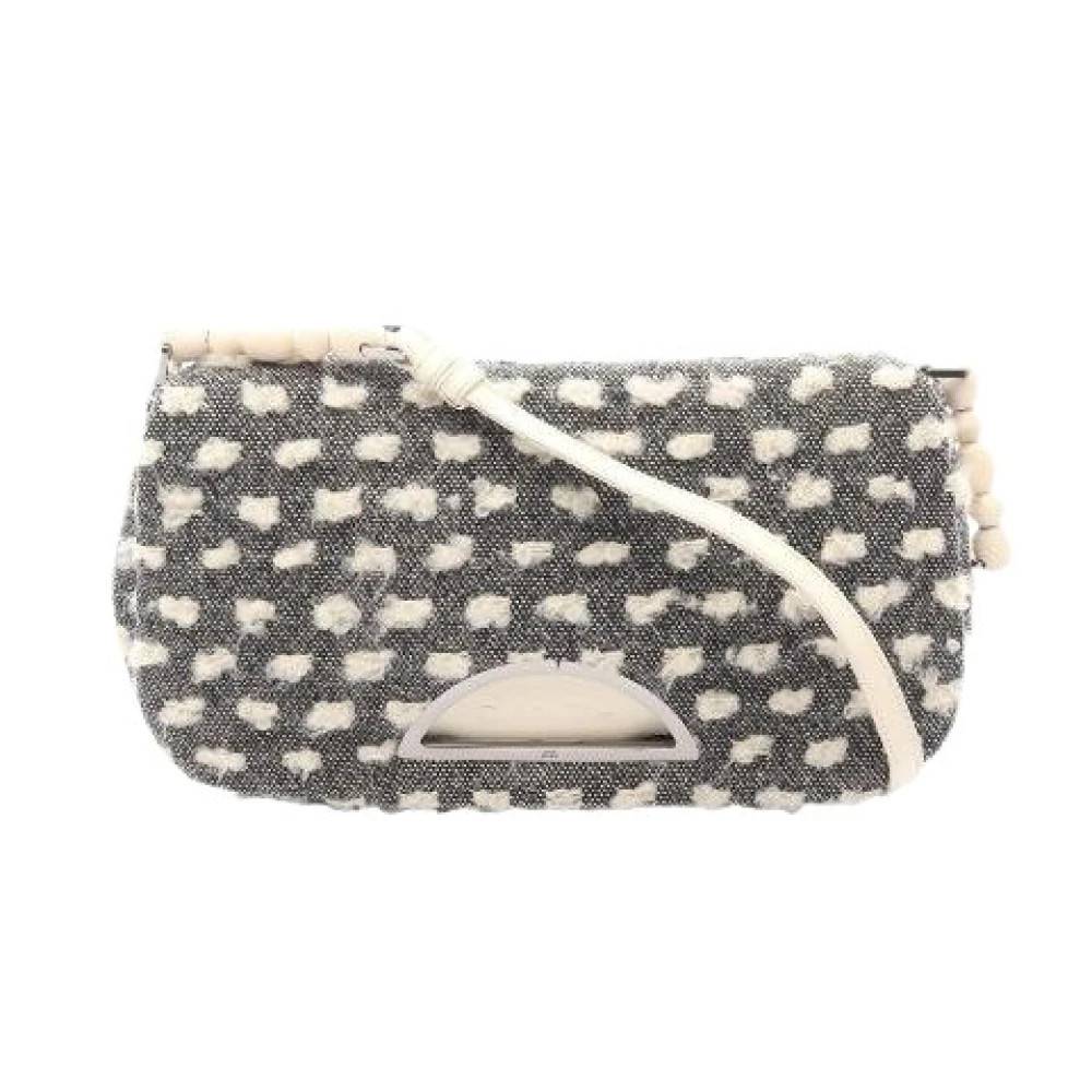Dior Vintage - Pre-owned Maris Pearl Ull Läder Axelremsväska Vintage - Dam - ONE Size - Läder