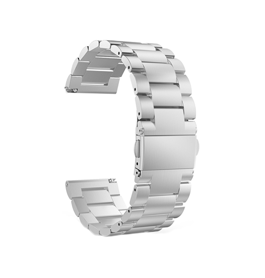 Samsung Galaxy Watch 7 (40/44mm) - CNC Pro Rustfrit Stål Urlænke - Sølv