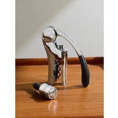 L'Atelier Du Vin - Up & Down Silver-Tone and Leather Corkscrew and Champagne Stopper Set - Men - Silver