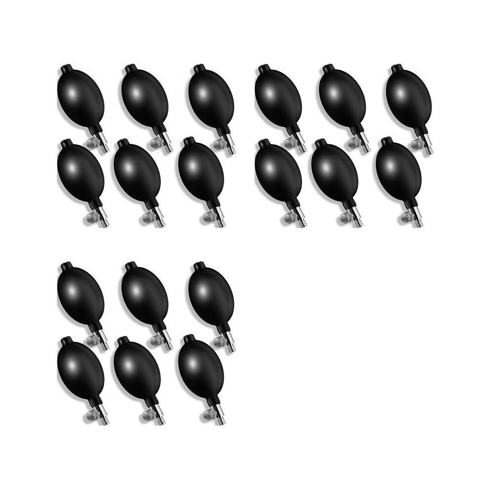 18 Pieces Blood Pressure Bulb Replacement Inflation Bulb Pump Adjustable Hand Squeeze Pump Manual Sphygmomanometer Bulb
