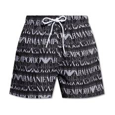 Emporio Armani Ea7, Badkläder, Herr, 2Xl, Badshorts - black (2XL)