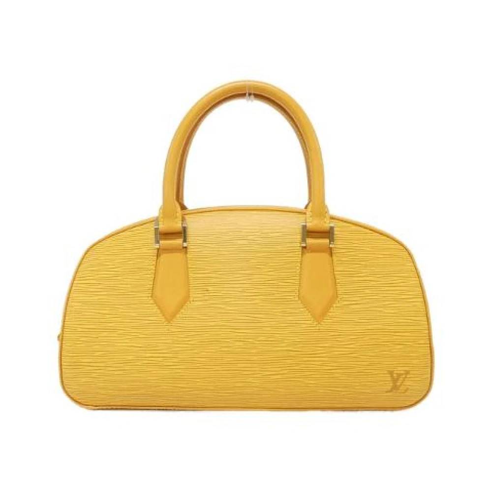 Louis Vuitton Vintage Pre-owned Vintage Håndtaske - Vintage - Dame - Gul - ONE SIZE - Læder